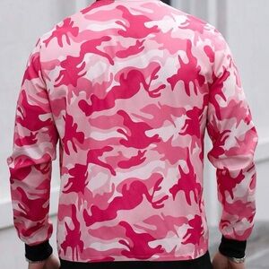Men's Pink Camouflage Jacket